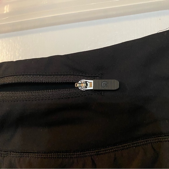 LULUEMON Black Running Shorts Size 4 - Picture 6 of 11